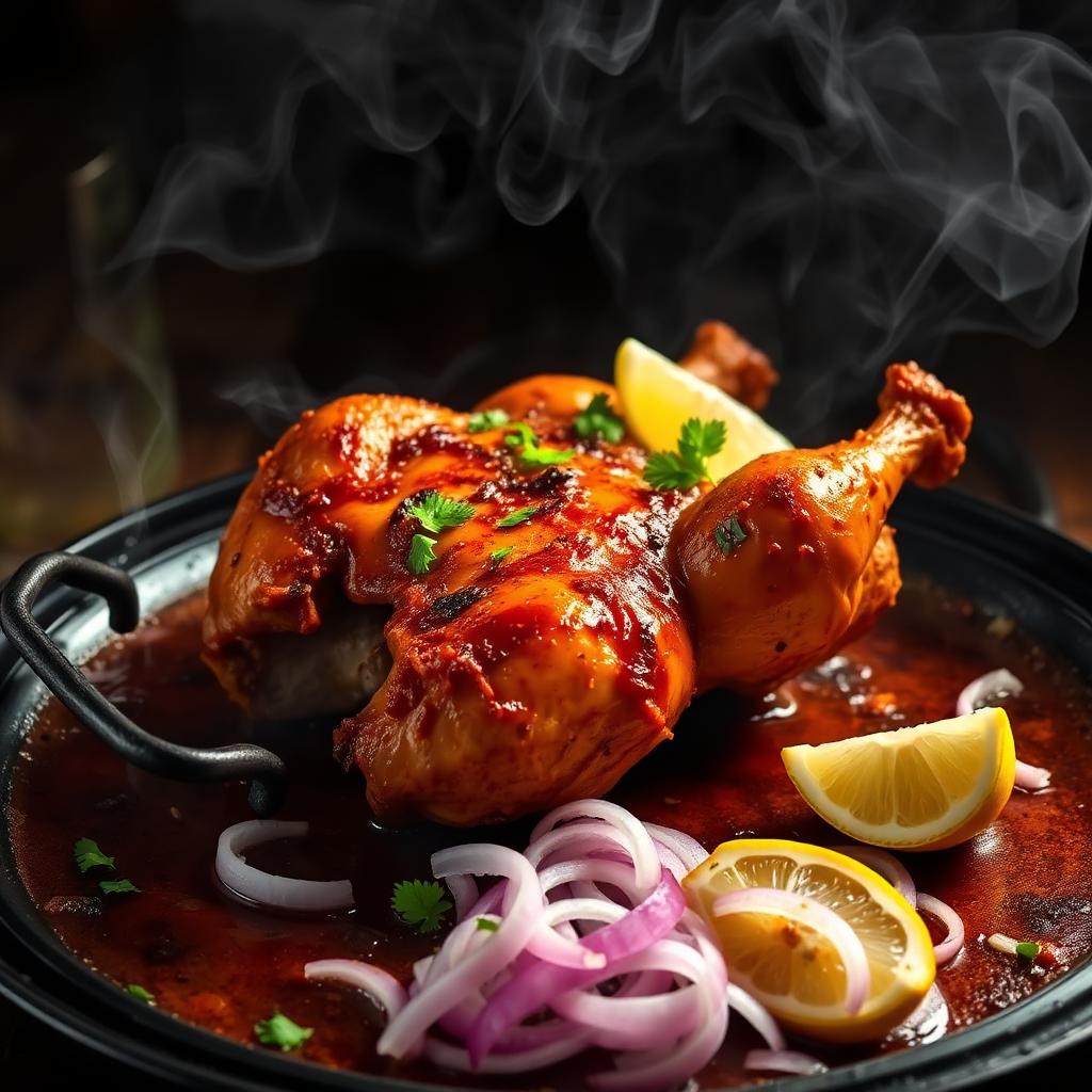 Tandoori Chicken from the non-veg kitchen at Peppino's Dosa, Waltham MA